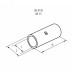 Гильза соединительная L-15 мм 2.5-4 кв мм (ГМЛ (DIN) 4), REXANT