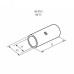 Гильза соединительная L-15 мм 4-6 кв мм (ГМЛ (DIN) 6), REXANT