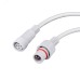 Соединительный кабель (5pin) герметичный (IP67) 5х0.5кв мм  белый, REXANT
