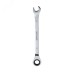 Ключ комбинированный трещоточный 11 мм, CrV, зеркальный хром