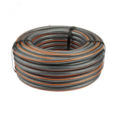 Комплект для полива Стандарт Плюс (шланг ПВХ 3-слойный армированный 1/2'' 25м, коннекторы, адаптер, распылитель)