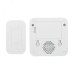Звонок беспроводной дверной c цифровым кодированием 52 мелодии 150м IP56 белый