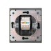 Розетка STRONG компьютерная RJ45 кат6 скрытой установки механизм графит