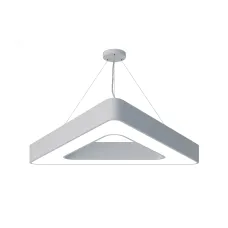 Светильник LED ЭРА Geometria SPO-154-W-40K-042 Delta 42Вт 4000К 3500Лм IP40 800*800*80 белый подвесной