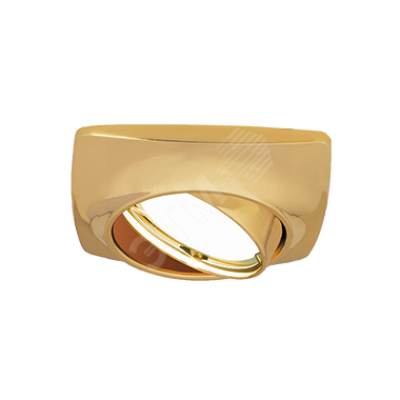 Светильник Gauss Metal Exclusive CA070 Круг. Золото, Gu5.3 1/100