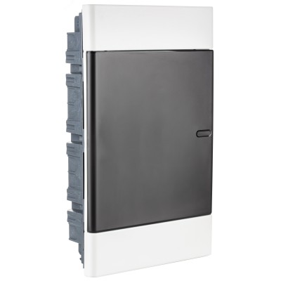 Корпус пластиковый встраиваемый ЭРА TREND ЩРВ-П-36 IP40 прозрачная крышка белый