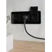 BRITE Рамка 3 поста РУ-3-2-Бр стекло черный RE IEK