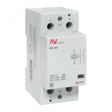 Контактор модульный КМ 40А 2NО 230VAC (2 мод.) AVERES