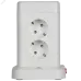 DOMINIC Удлинитель У08K 8 мест 2P+PE 1,5м 3х1,0мм2 16А/250В USB A+C 20Вт белый IEK