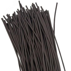 Термоусаживаемая трубка ТУТ нг 35/17.5 черная в отрезках по 1м PROxima