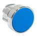 Исполнительный механизм кнопки XB4 синий плоский возвратный без фиксации, без подсветки IP65