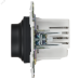 SKANDY Светорегулятор поворотный 600Вт SK-D01G графит IEK