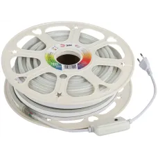 Светодиодная неоновая лента ЭРА N5050 72-IP67-220V-20m-RGB многоцветная