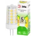Лампа светодиодная ЭРА GREEN LINE LED G4-JC-5W-830-12V GL G4 5Вт капсула теплый белый свет