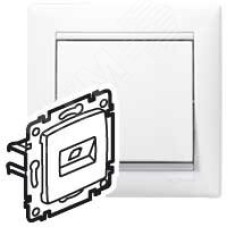 ValenaRJ45к.6 1 вых,UTPбел зах