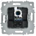 BRITE Розетка компьютерная RJ45 кат.5E РК10-БрАБ арктический белый IEK