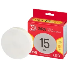 Лампа светодиодная ЭРА RED LINE LED GX-15W-830-GX70 R GX70 15 Вт таблетка теплый свет