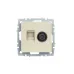 BRITE Розетка двойная TV+RJ45 кат.5E РТВ/РК12-БрКр бежевый