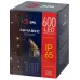 Гирлянда ЭРА ERAPS-Z светодиодная новогодняя занавес 2*3 м желтая 600 LED