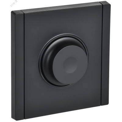 FORTE&PIANO Светорегулятор поворотно-нажимной 600Вт FP154 черный IEK