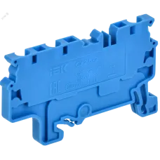 ARMAFIX Клемма пружинная CX2.5-3 BU 2,5мм2 трехконтактная синяя IEK