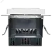 BRITE Розетка 1-местная с заземлением с защитными шторками 16А с USB A+C 18Вт РЮш11-1-БрАБ арктический белый IEK