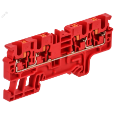 ARMAFIX Клемма пружинная Push In CP-MC 4 вывода 4мм2 красная IEK
