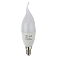 Лампочка светодиодная ЭРА STD LED BXS-9W-840-E14 E14 / Е14 9Вт свеча на ветру нейтральный белый свет