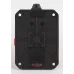 Колодка ЭРА K-1e-RED-IP44 каучуковая с заземлением 1 розетка 16A IP44 красная