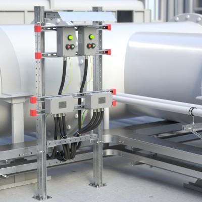 Рама монтажная горячеоцинкованная 1200х600