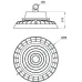 Светильник светодиодный подвесной ЭРА SPP-407-090-50K-150 150Вт 22500лм 5000K 80Ra Кп<5% КСС Г 90 градусов 5 лет IP65