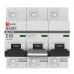Автоматический выключатель 3P 63А (C) 10kA ВА 47-100 EKF Basic