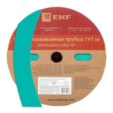 Термоусаживаемая трубка ТУТ 50/25 зелёная EKF