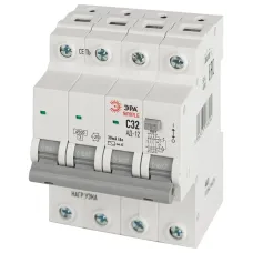 АВДТ 4,5кА SIMPLE D12E4C32AC30 АД-12 электронное 3P+N С32 30мА тип АС