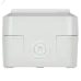 TORS Переключатель одноклавишный 10А IP55 TS301 белый IEK
