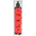 Колодка ЭРА K-4e-RED-IP44 каучуковая с заземлением 4 розетки 16A IP44 красная