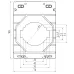 Трансформатор тока CT80 1000A, класс 0.5, 15ВА