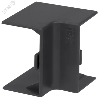 ELECOR Угол внутренний КМВ 25х16 черный (4шт/компл) IEK