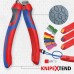 Бокорезы резка - мягкая проволока 4мм проволока средней твердости 3мм твердая проволока 2мм L=160мм 62HRC 3-компонентные рукоятки, хромированные