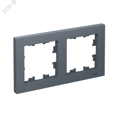 Рамка двухпостовая ATLASDESIGN универсальная грифель