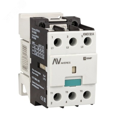 Контактор КМЭ 32А 400В АС AVERES