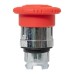 Механизм кнопки исполнительный XB4 Грибок красный поворотный с фиксацией без подсветки IP65