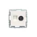 BRITE Розетка двойная TV+RJ45 кат.5E РТВ/РК12-БрЖ жемчуг