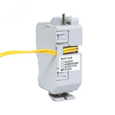 Расцепитель независимый AV POWER-3/4 SHT DC24В слева