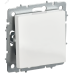 BRITE Выключатель 1-клавишный 10А ВС10-1-0-БрБ белый