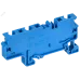 ARMAFIX Клемма пружинная CX4-3 BU 4мм2 трехконтактная синяя IEK