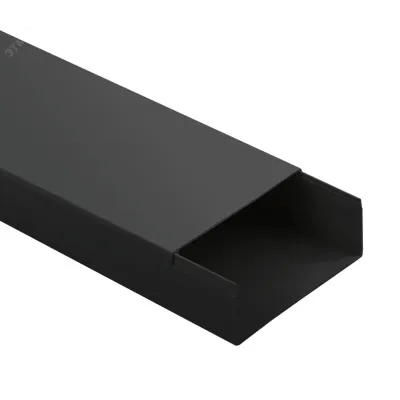 Кабель-канал ЭРА KK-B-100-40 черный 100x40мм 8м