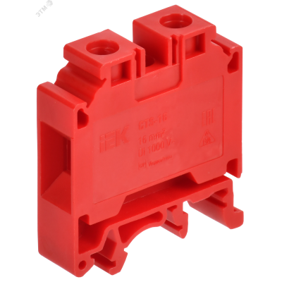 ARMAFIX Клемма винтовая CTS 16мм2 красная IEK