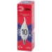 Лампочка светодиодная ЭРА RED LINE LED BXS-10W-865-E14 R E14 / Е14 10Вт свеча на ветру холодный дневной свет