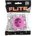FLITE Розетка с заземлением с защитными шторками безвинтовое крепление 16А РСш11-1-ФлПр пурпурный IEK